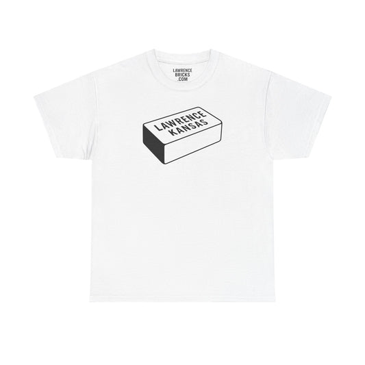 Lawrence Kansas Brick Tee - Small Logo