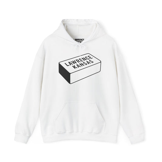 Lawrence Kansas Hoodie - Large Logo