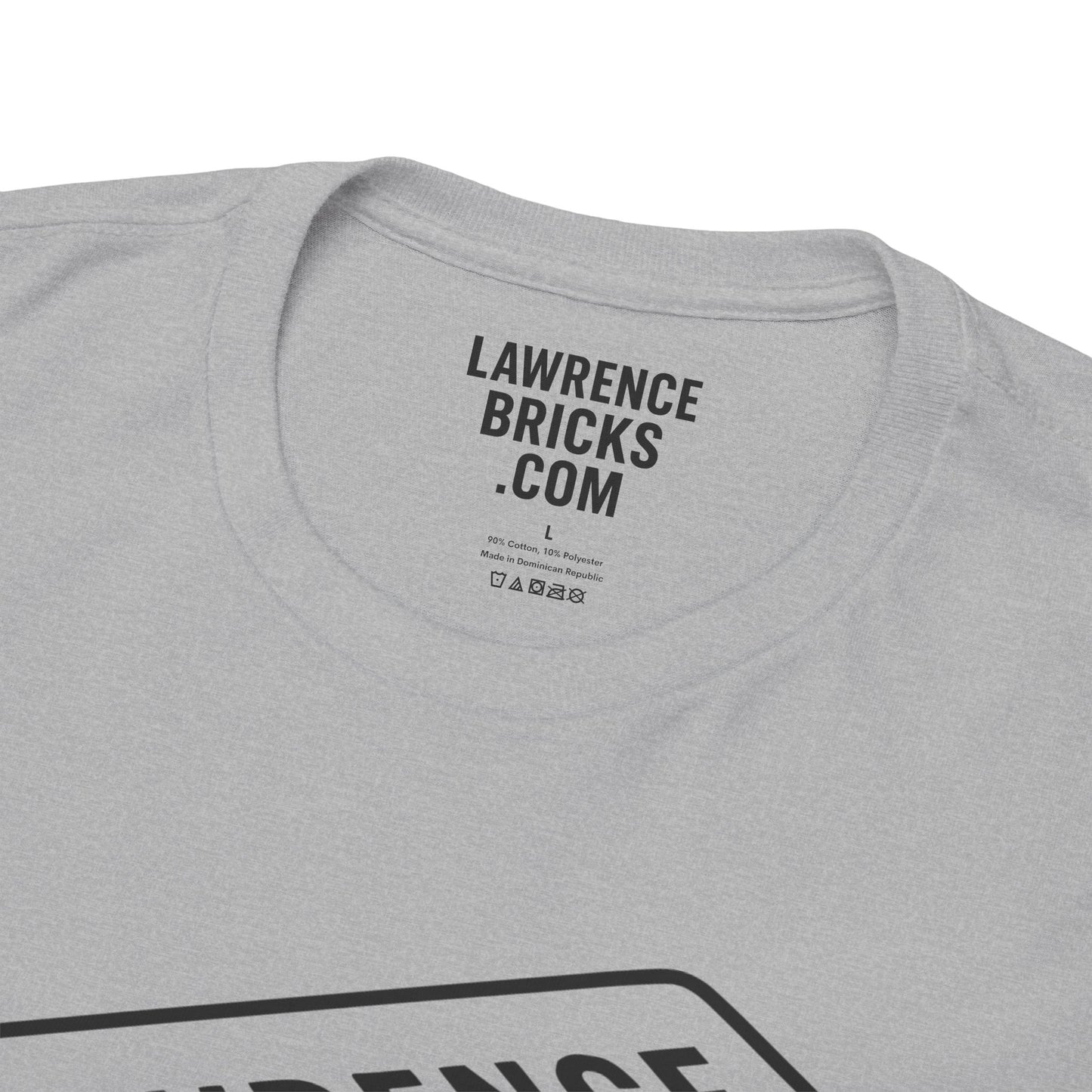 Lawrence Kansas Brick Tee - Large Logo