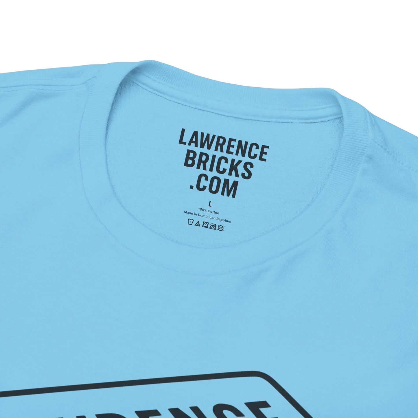 Lawrence Kansas Brick Tee - Large Logo