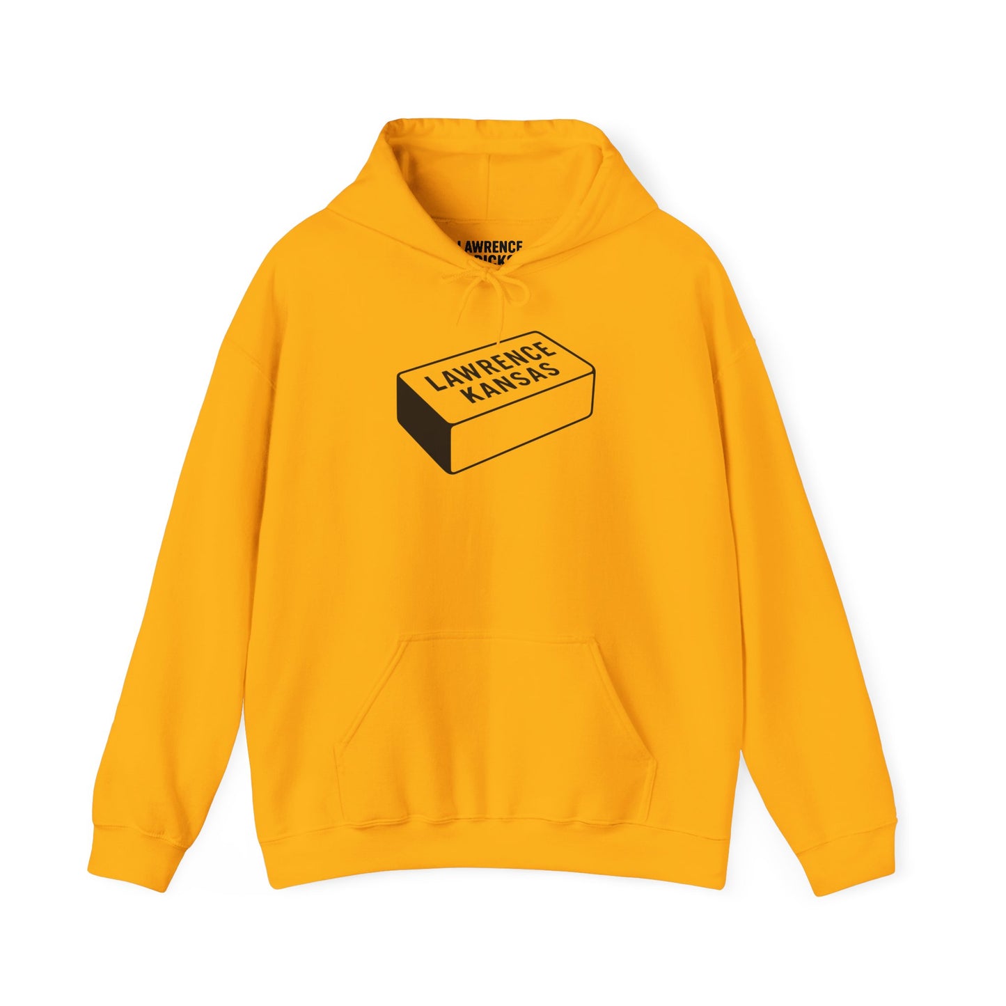 Lawrence Kansas Hoodie - Small Logo