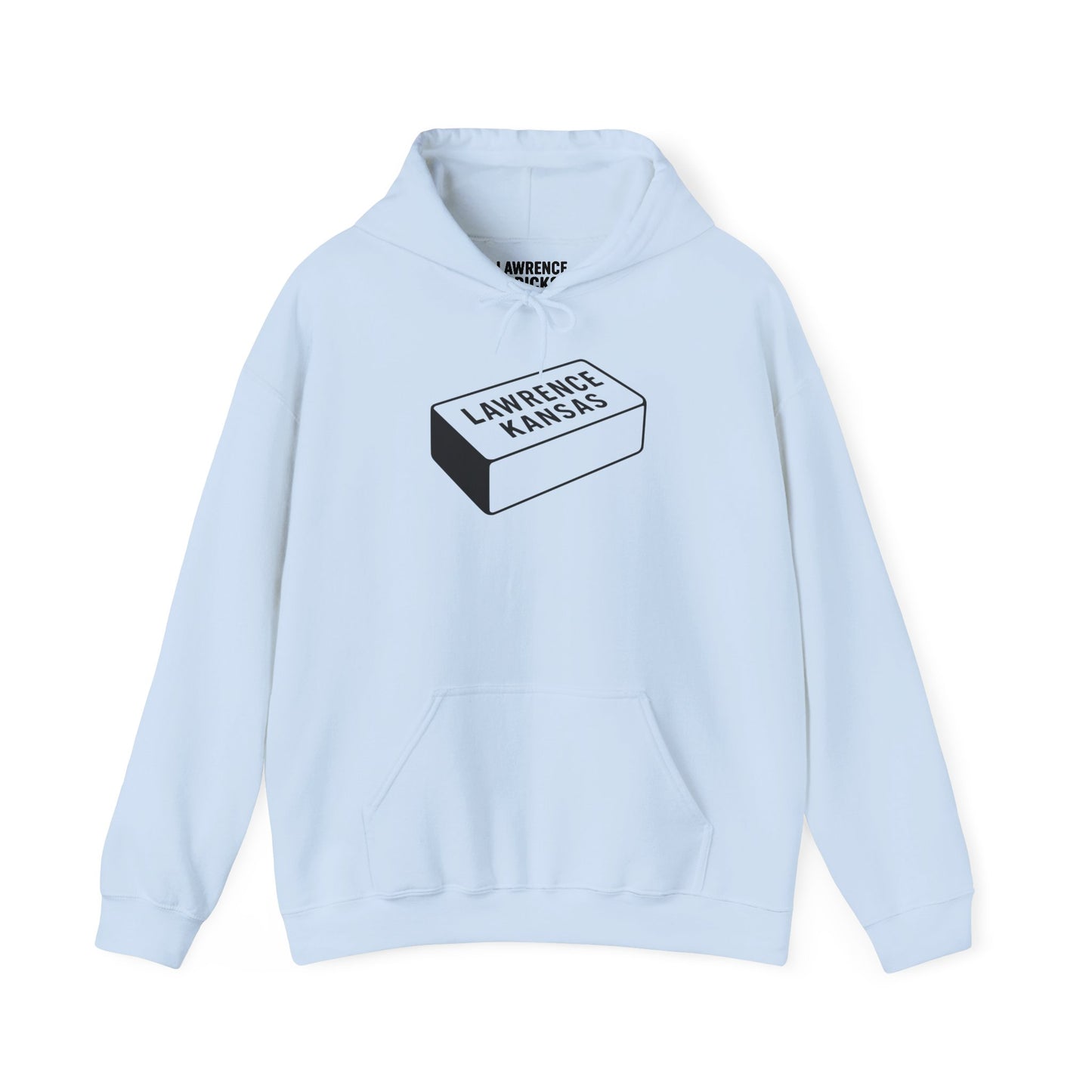Lawrence Kansas Hoodie - Small Logo