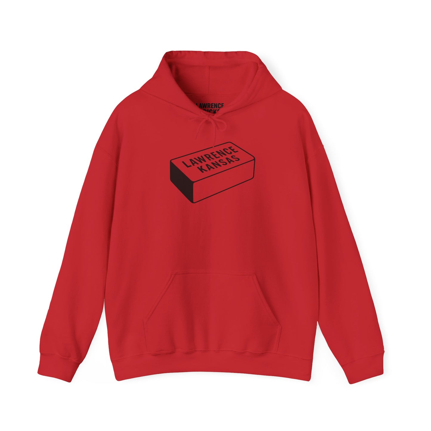 Lawrence Kansas Hoodie - Small Logo