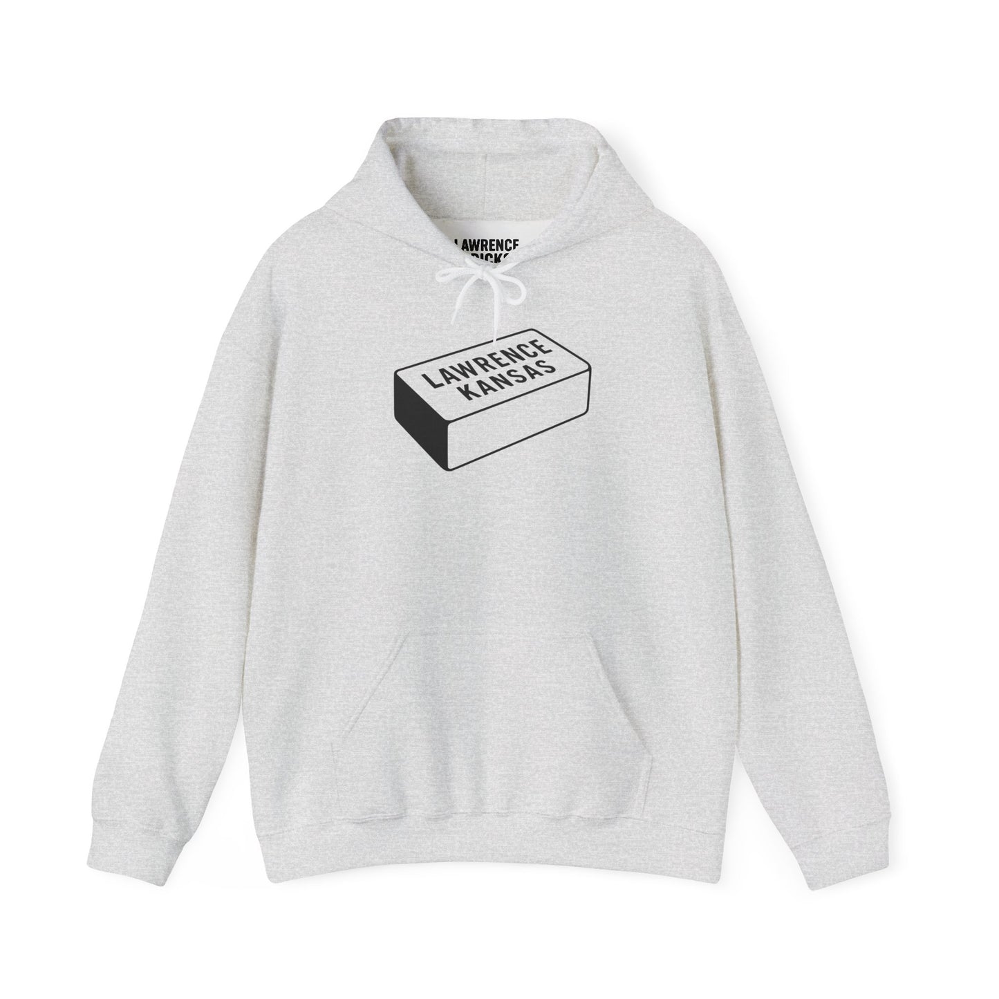 Lawrence Kansas Hoodie - Small Logo