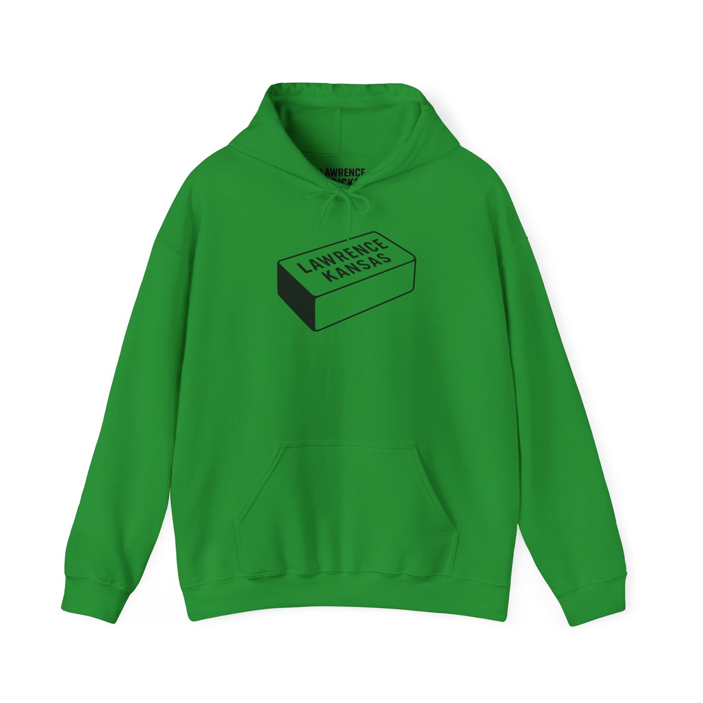 Lawrence Kansas Hoodie - Small Logo