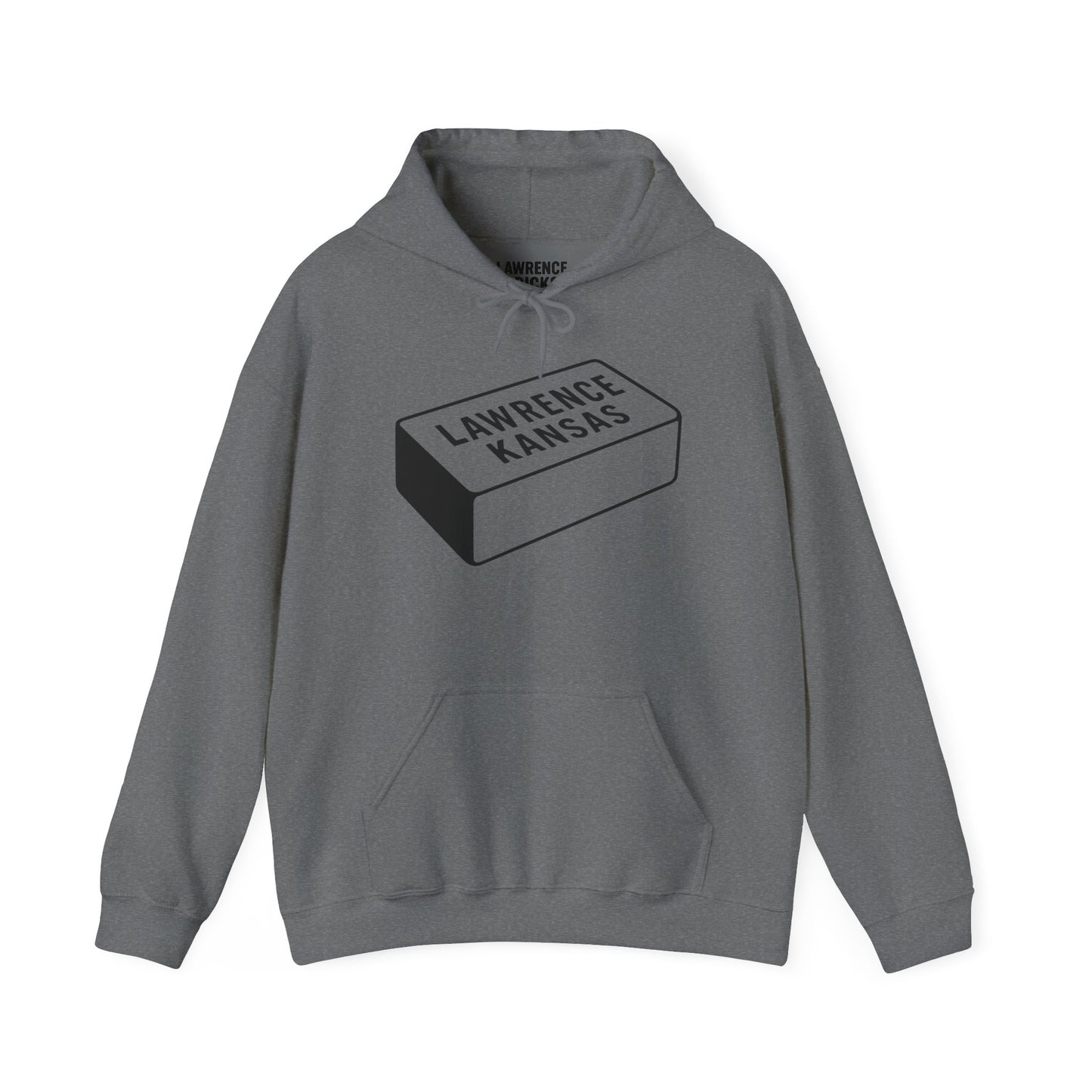Lawrence Kansas Hoodie - Large Logo