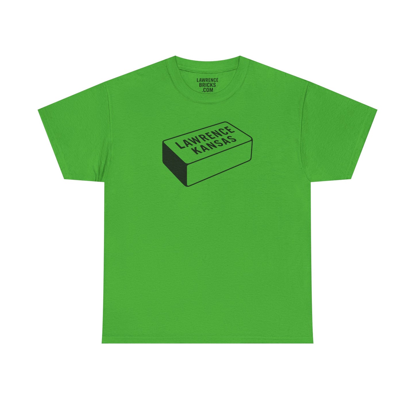 Lawrence Kansas Brick Tee - Small Logo