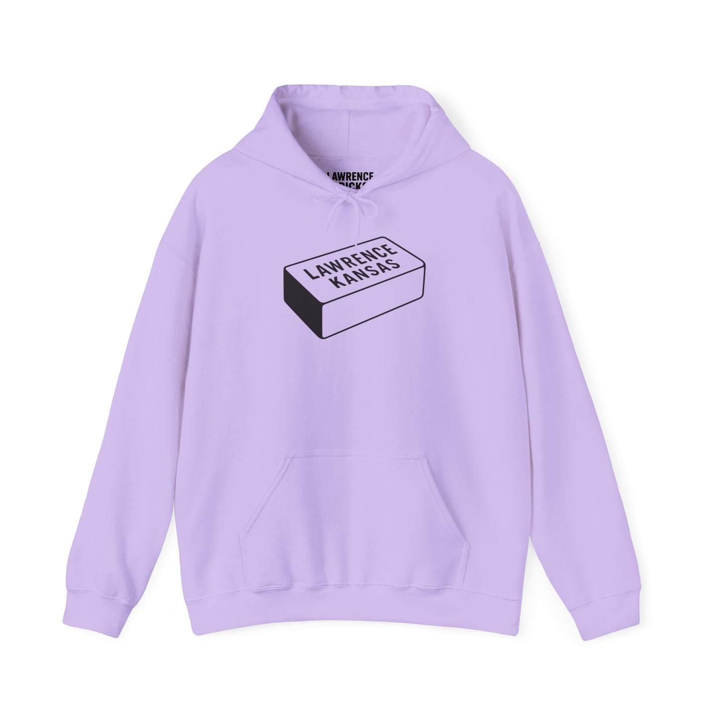 Lawrence Kansas Hoodie - Small Logo