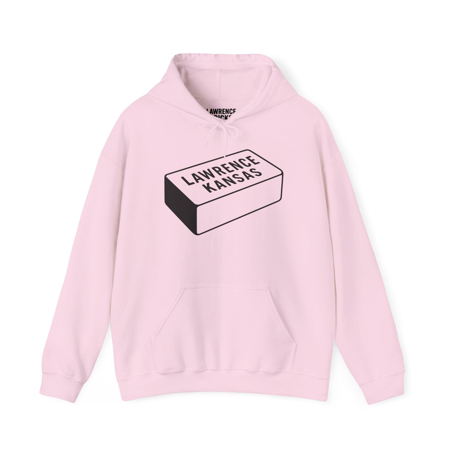 Lawrence Kansas Hoodie - Large Logo