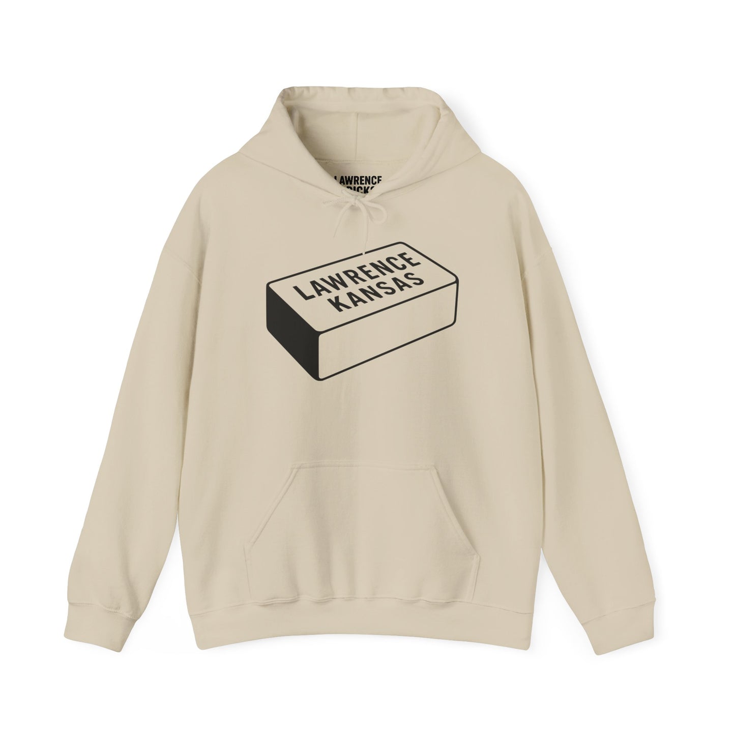 Lawrence Kansas Hoodie - Large Logo