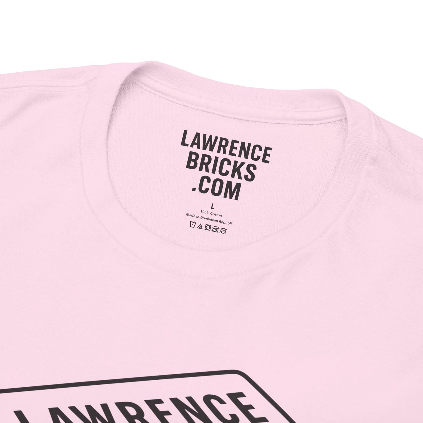 Lawrence Kansas Brick Tee - Small Logo