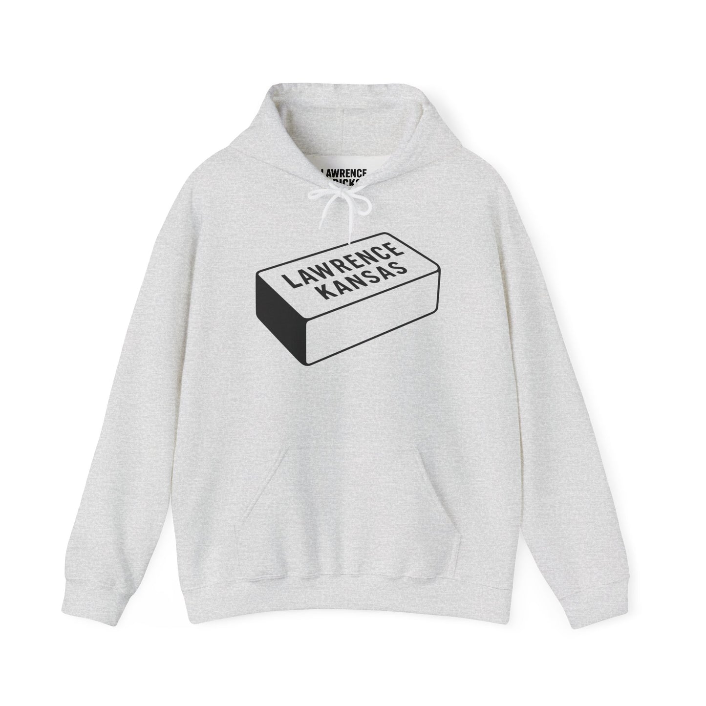Lawrence Kansas Hoodie - Large Logo