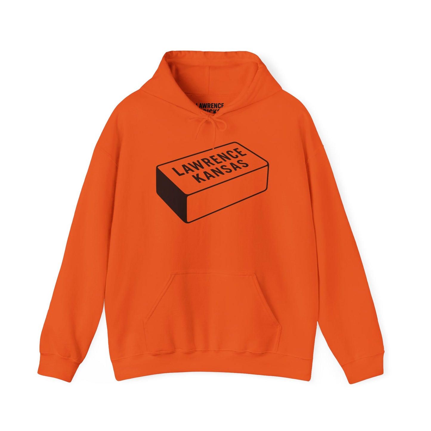 Lawrence Kansas Hoodie - Large Logo