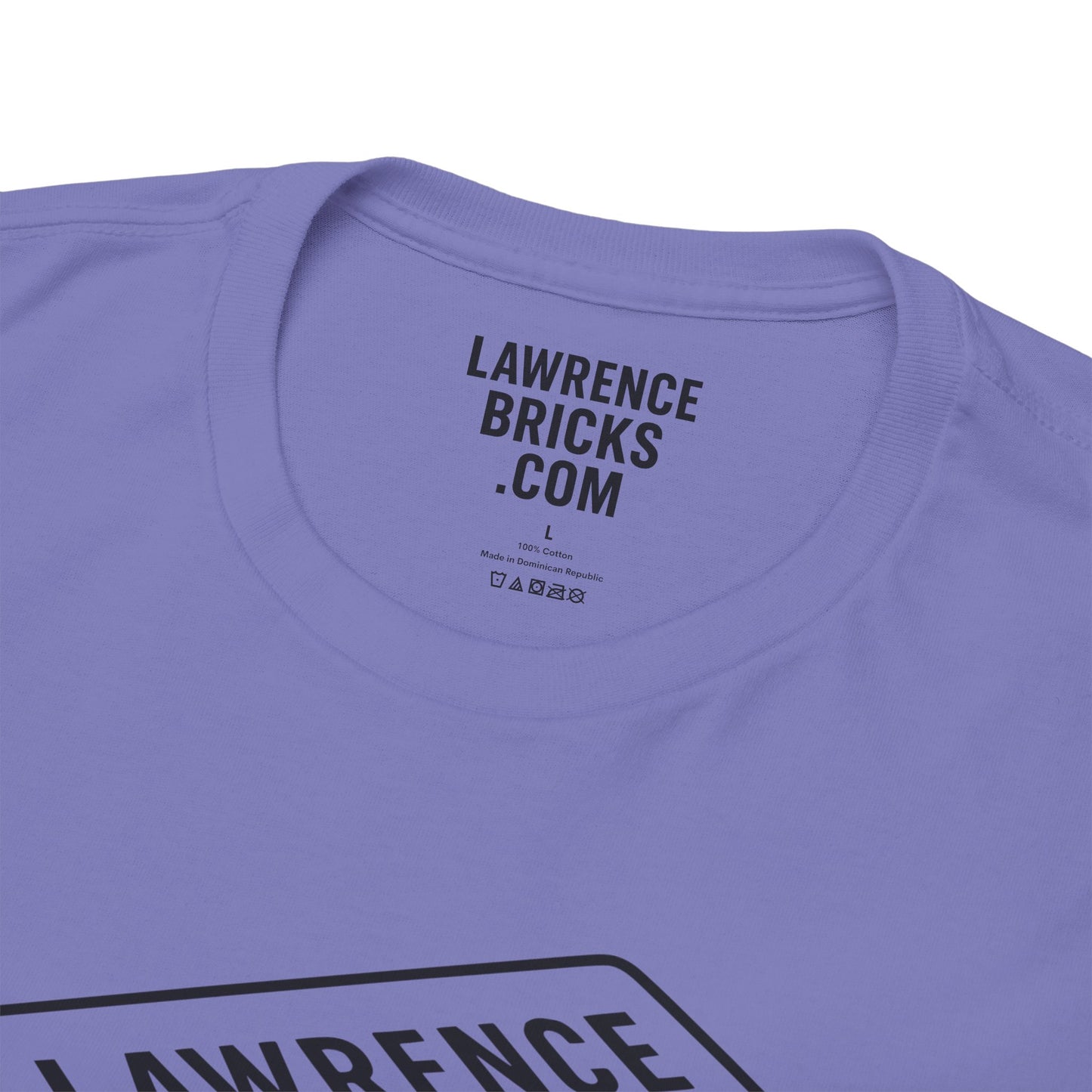 Lawrence Kansas Brick Tee - Small Logo