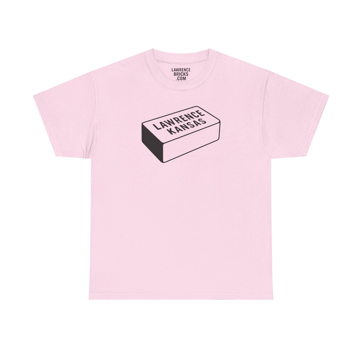 Lawrence Kansas Brick Tee - Small Logo