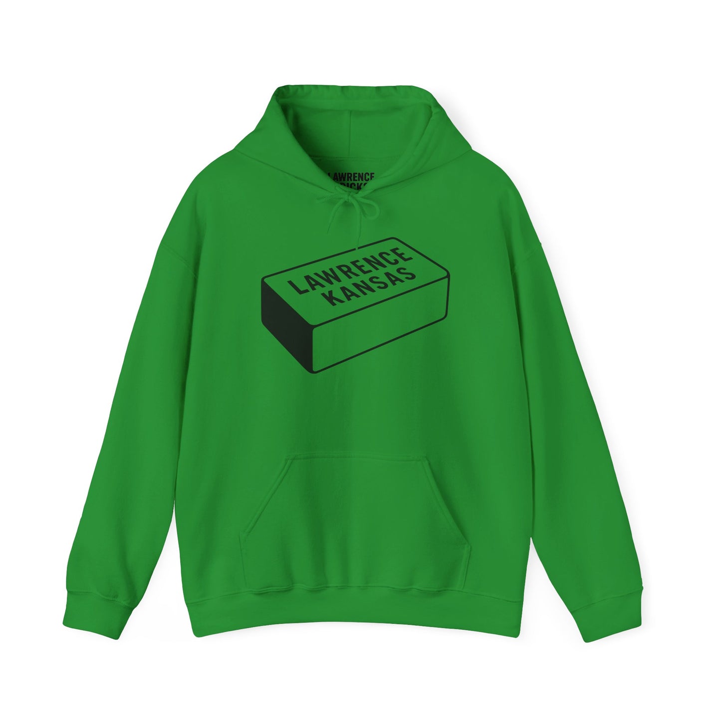 Lawrence Kansas Hoodie - Large Logo