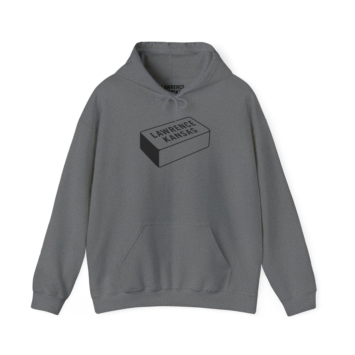 Lawrence Kansas Hoodie - Small Logo