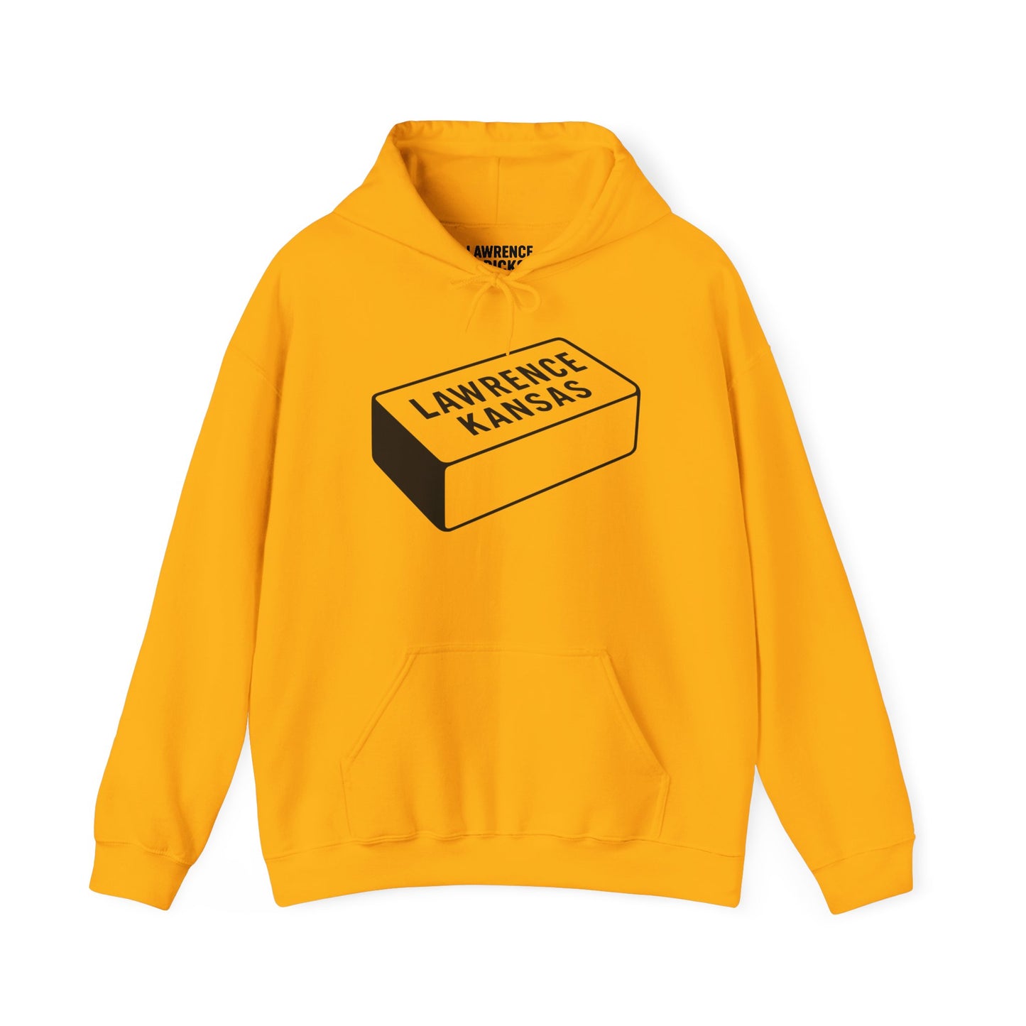 Lawrence Kansas Hoodie - Large Logo