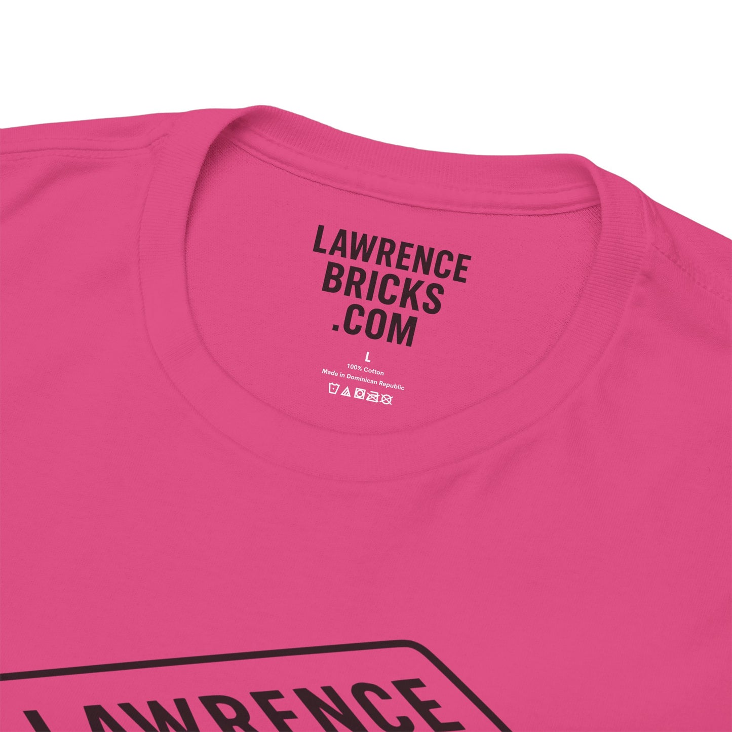 Lawrence Kansas Brick Tee - Small Logo