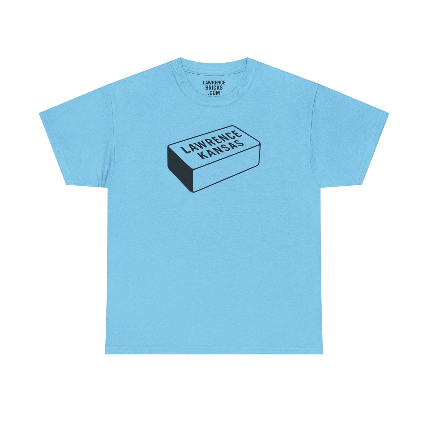 Lawrence Kansas Brick Tee - Small Logo