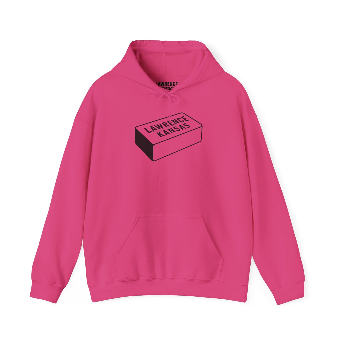 Lawrence Kansas Hoodie - Small Logo