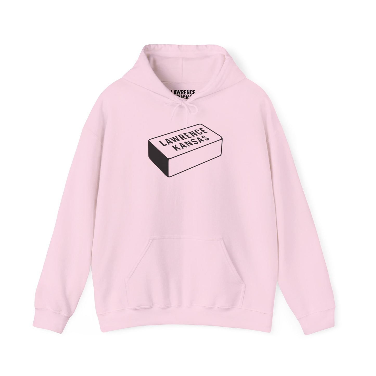 Lawrence Kansas Hoodie - Small Logo