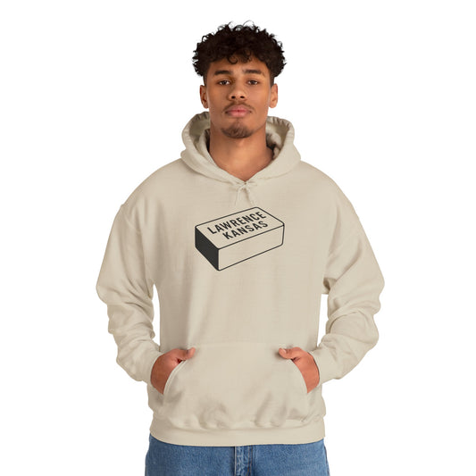 Lawrence Kansas Hoodie - Small Logo