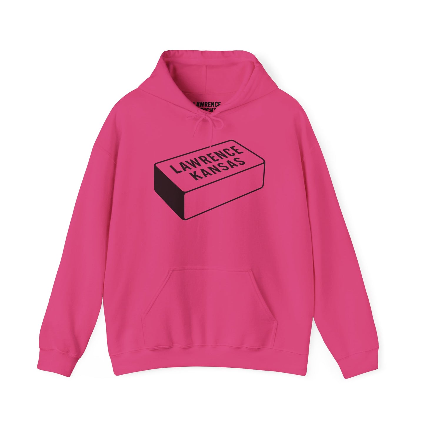 Lawrence Kansas Hoodie - Large Logo